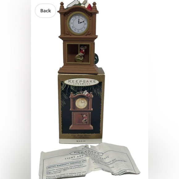 Hallmark Keepsake Very, Merry, Minutes Light and Motion Christmas Ornament - Picture 3 of 3